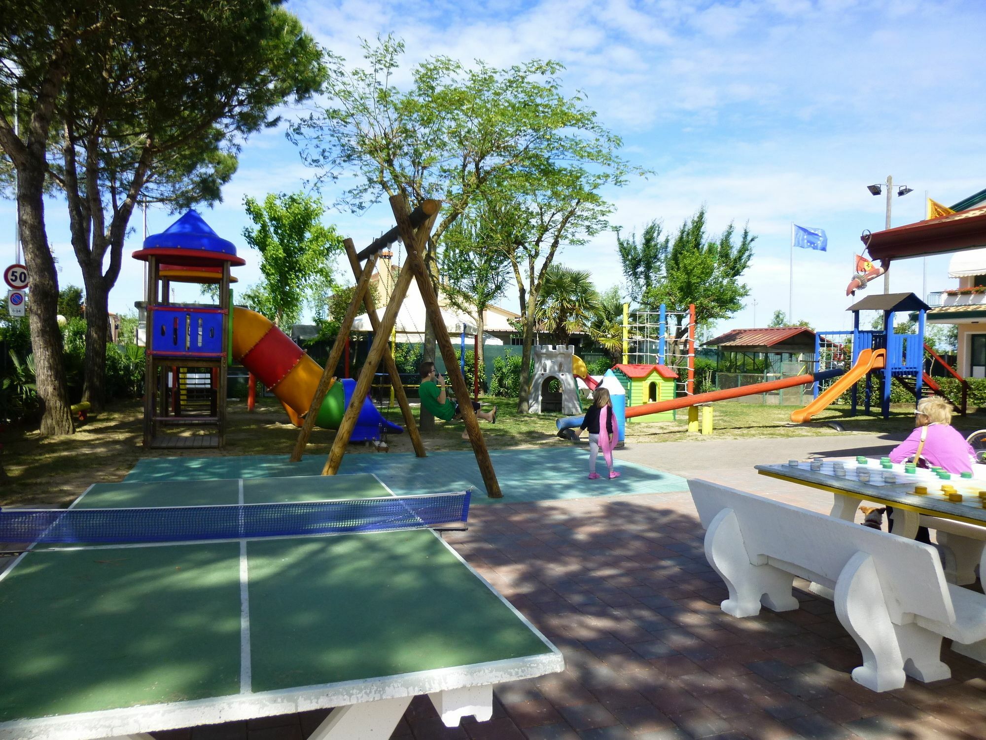 Camping Parco Capraro Lido di Jesolo Exteriör bild